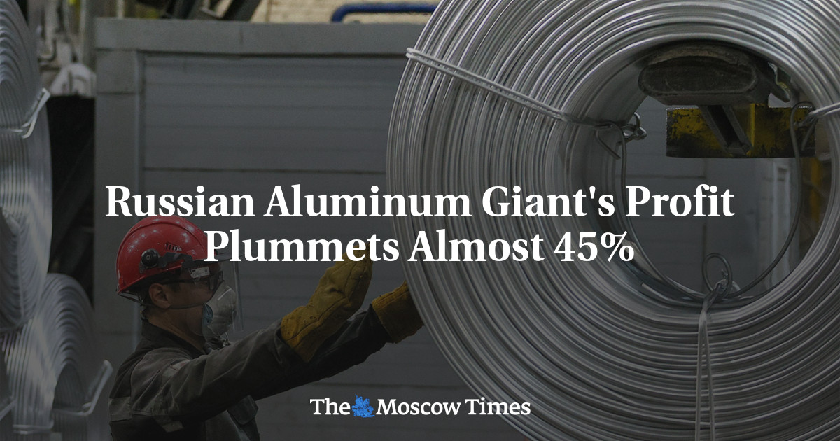 russian-aluminum-giant’s-profit-plummets-almost-45%